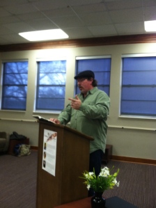 Brian Turner reads from his poetry.